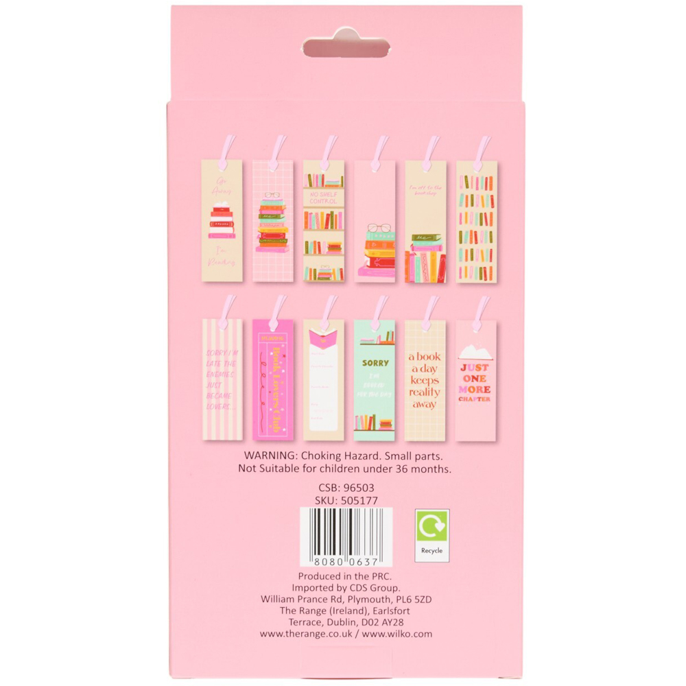 Set of 12 Paper Bookmarks Image 2