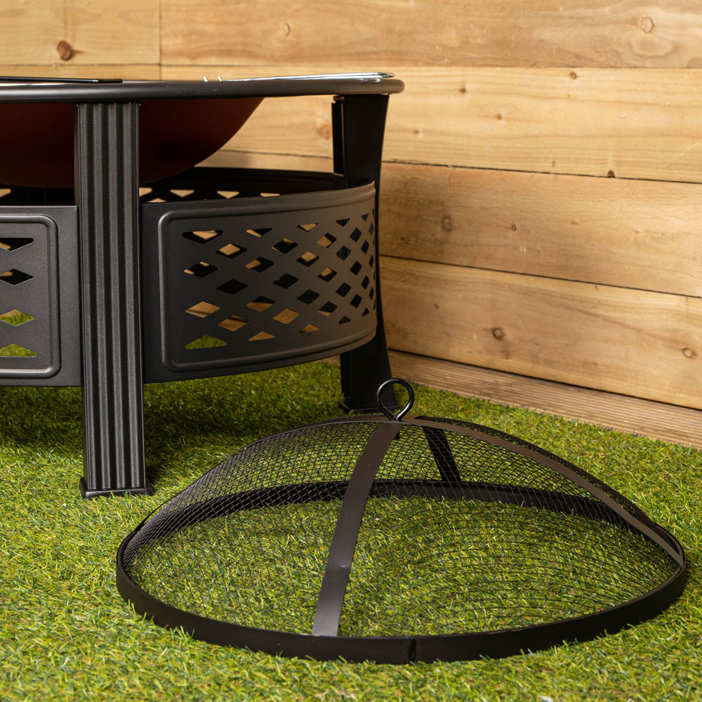 Samuel Alexander Firepit Patio Heater with Cover 80cm Image 3