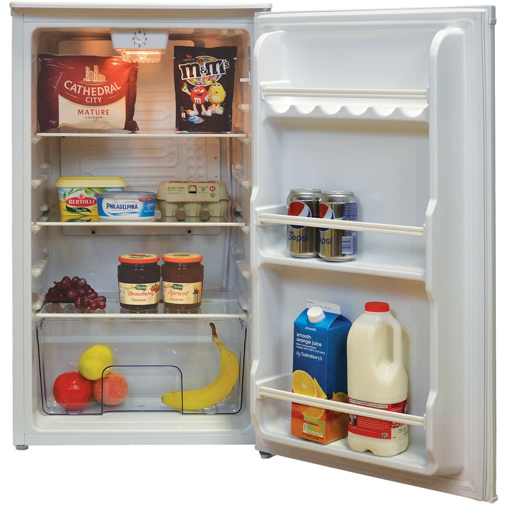 Igenix IG3960E White 92L Under Counter Larder Fridge Image 6