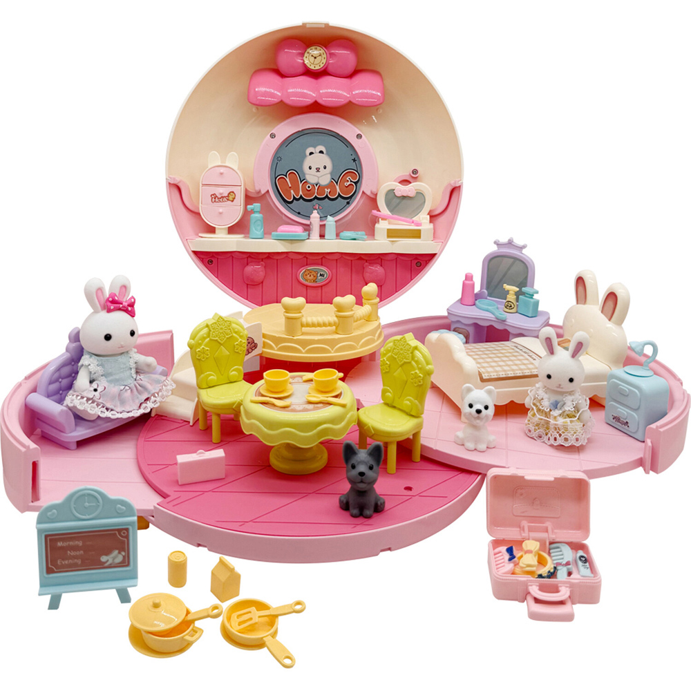 Dreamy Bunnies Doughnut Backpack Playset Image 2