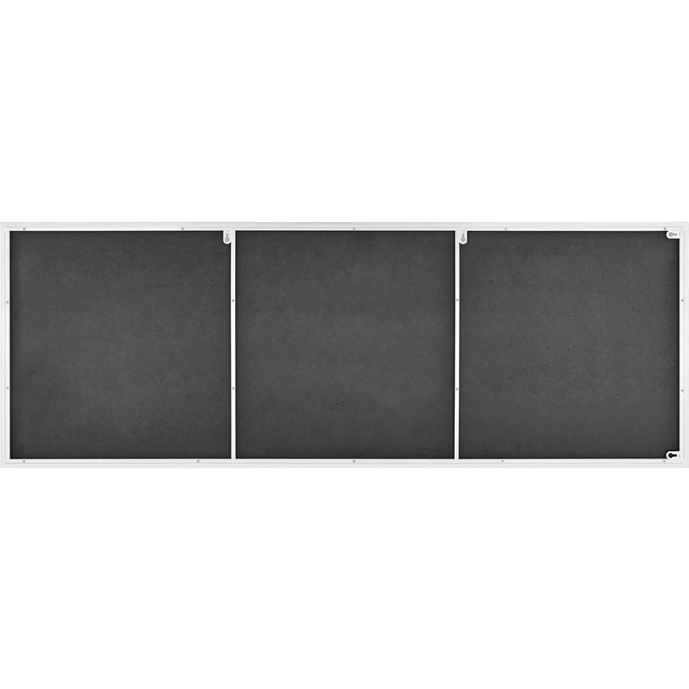 Furniturebox Austen Rectangular White Large Metal Wall Mirror 50 x 140cm Image 4