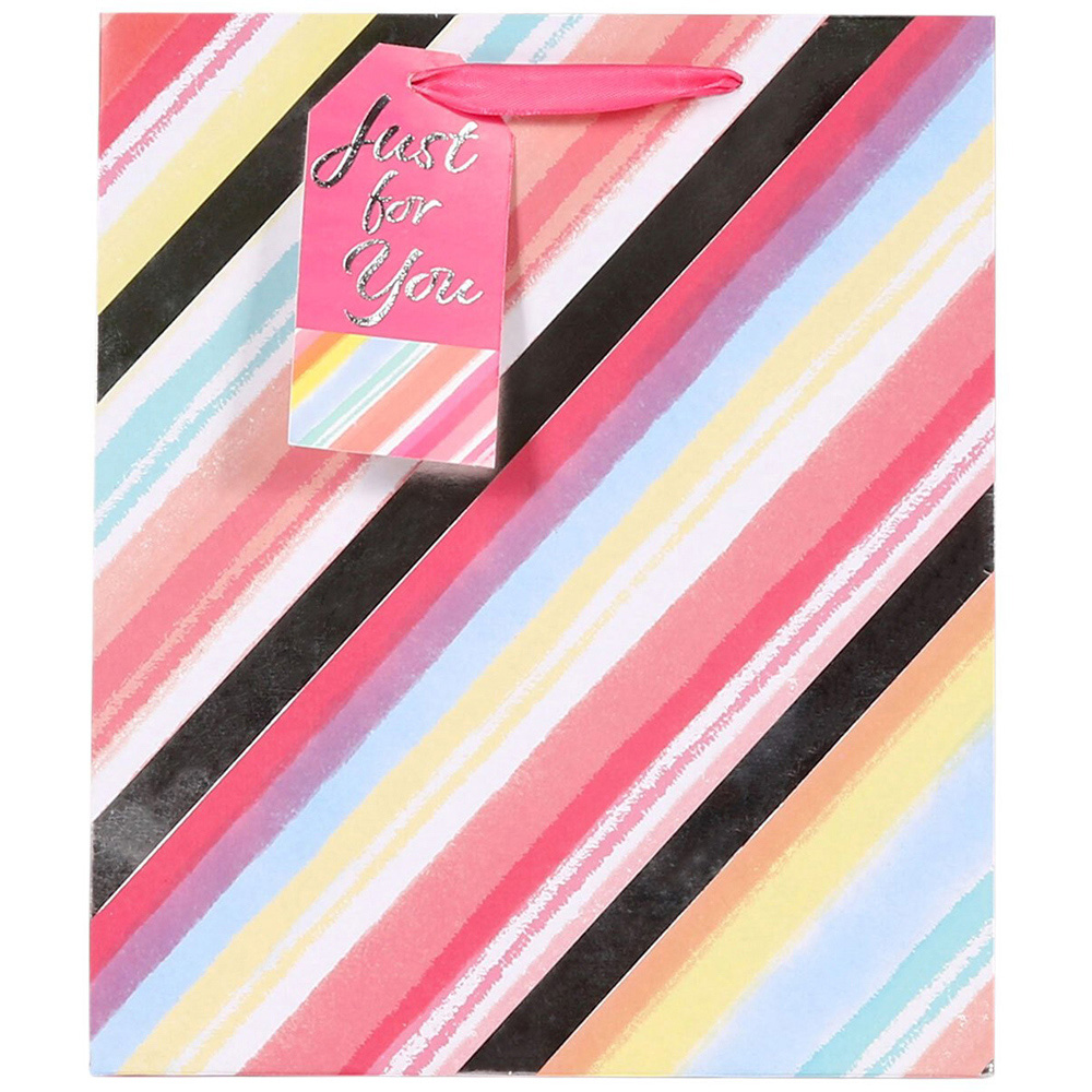 Stripey Gift Bag Image 2