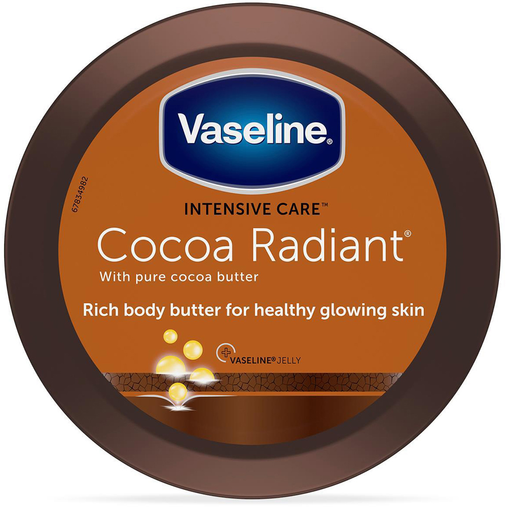 Vaseline Intensive Care Moisture Rich Cocoa Radiant Body Butter 250ml 6 Pack Image 2