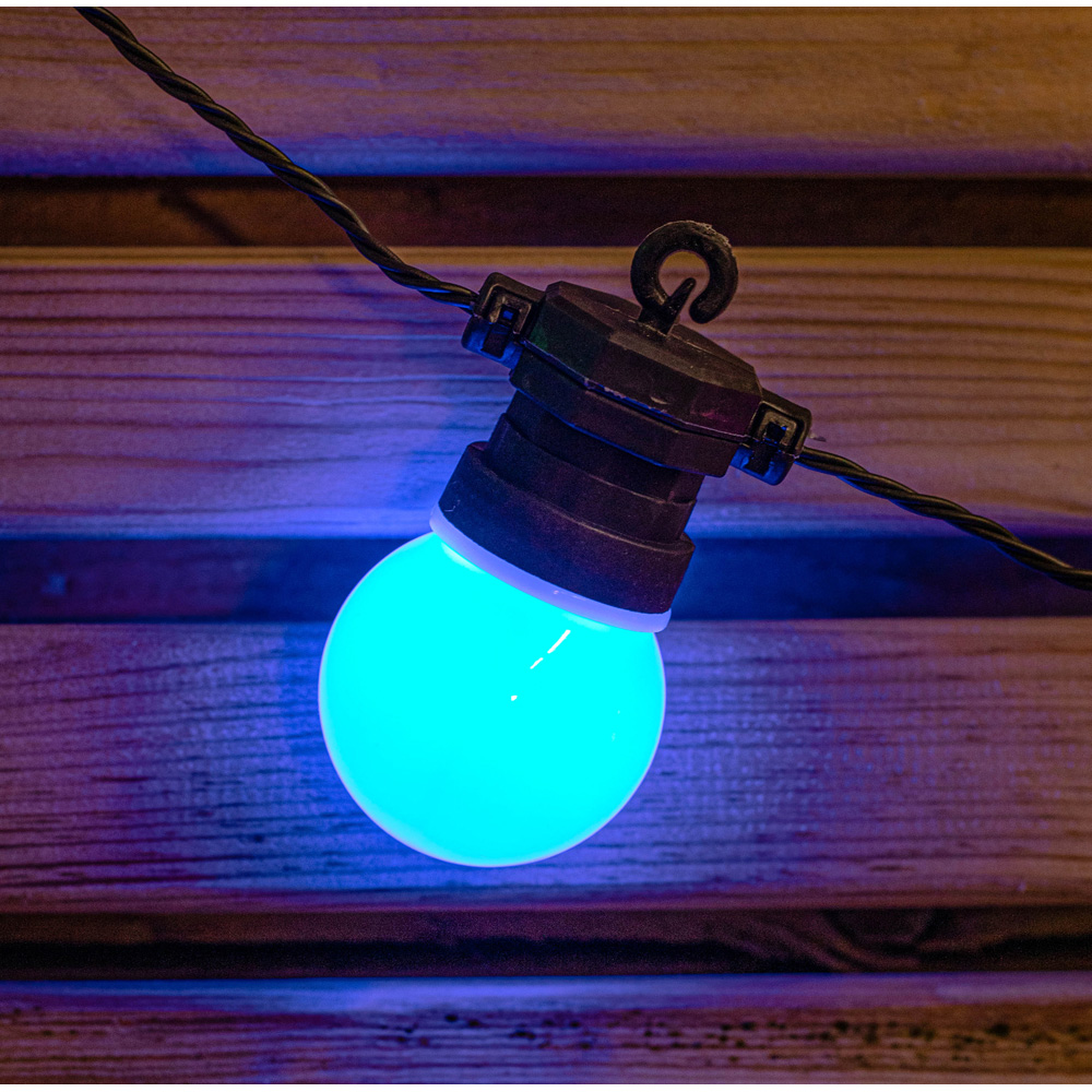 Samuel Alexander Multi Coloured LED Connectable Party Festoon Lights 20 Pack Image 3