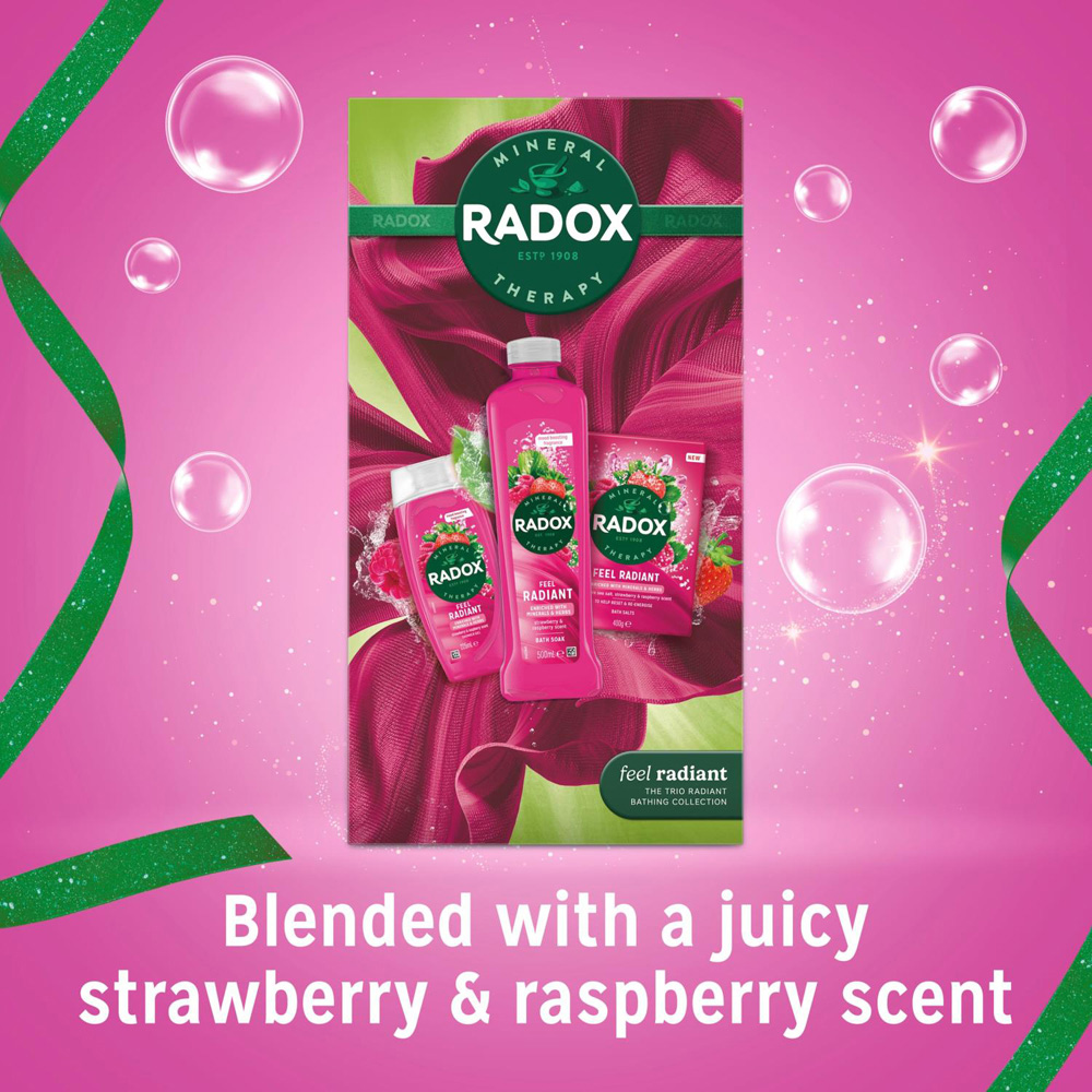 Radox Feel Radiant Collection 3 Piece Gift Set 2 Pack Image 4