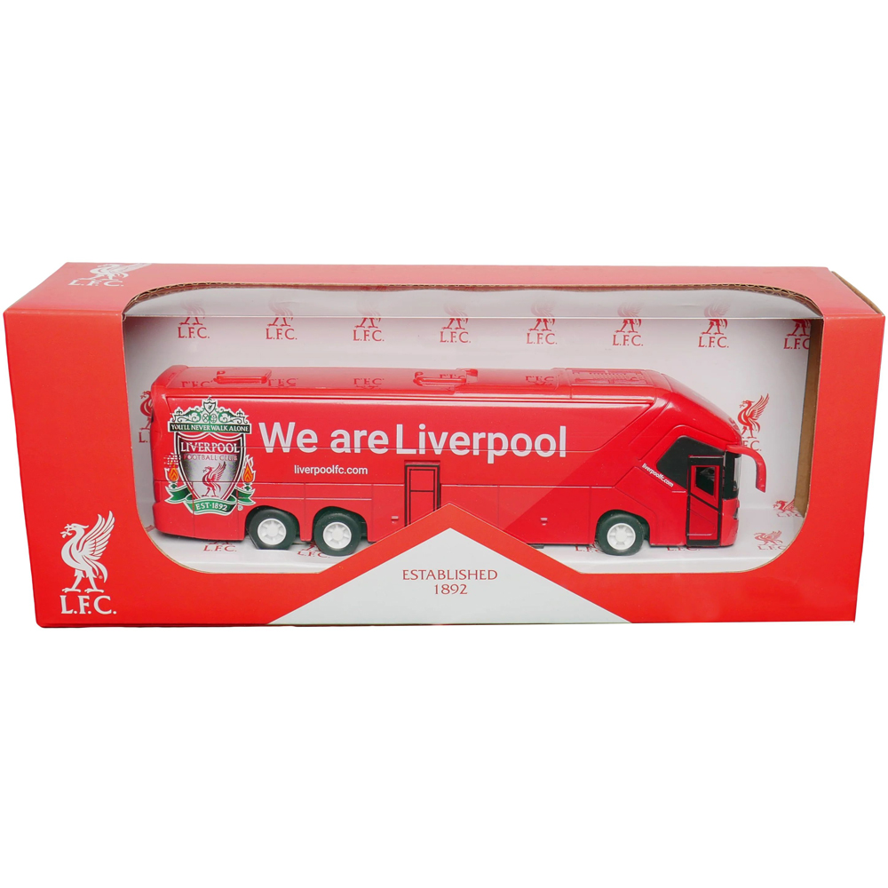 Banbo Liverpool FC Bus Model Football Team Coach Toy Image 6