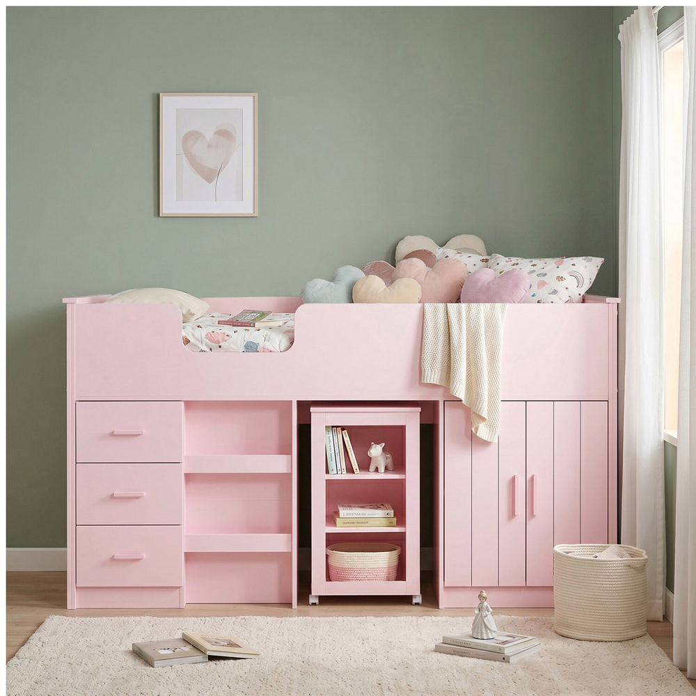 Lexington Mid Sleeper Pink Image 3