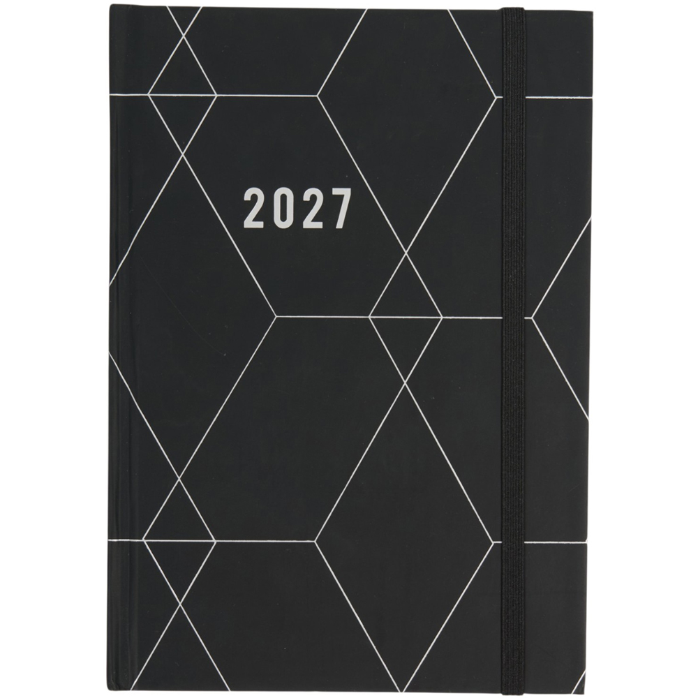 2027 A5 Foiled Geometric Diary Image 5
