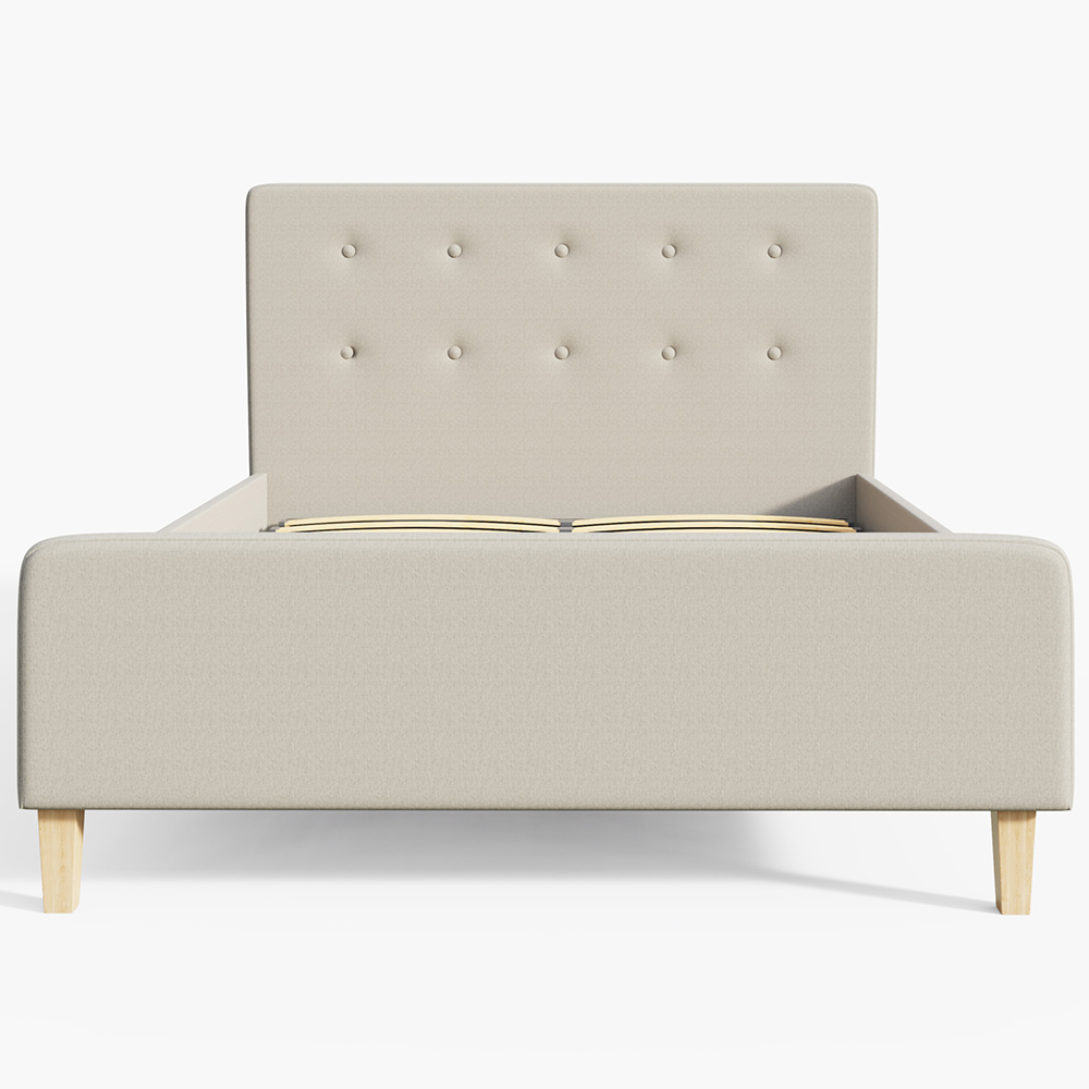 GFW Ashbourne Double Natural Ottoman Bed Image 4