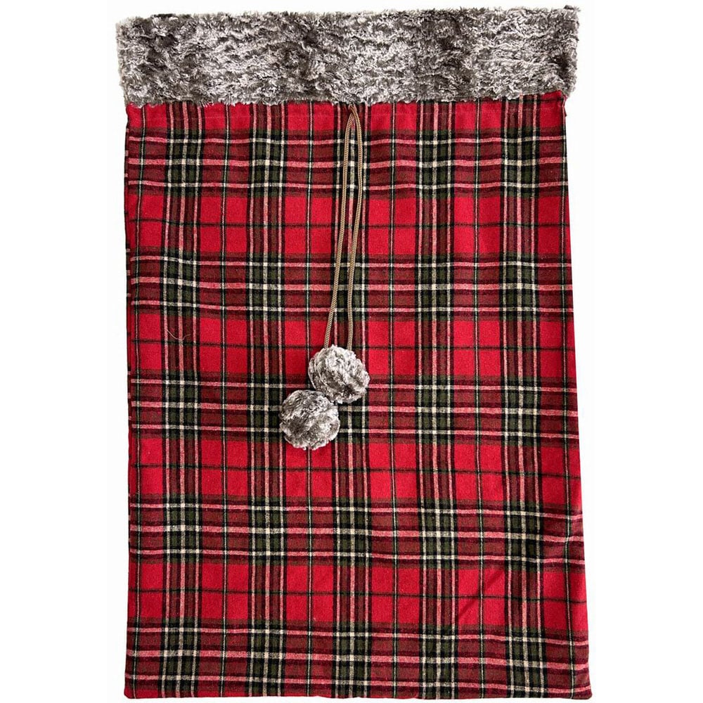 Red Tartan Present SackRed Image 2