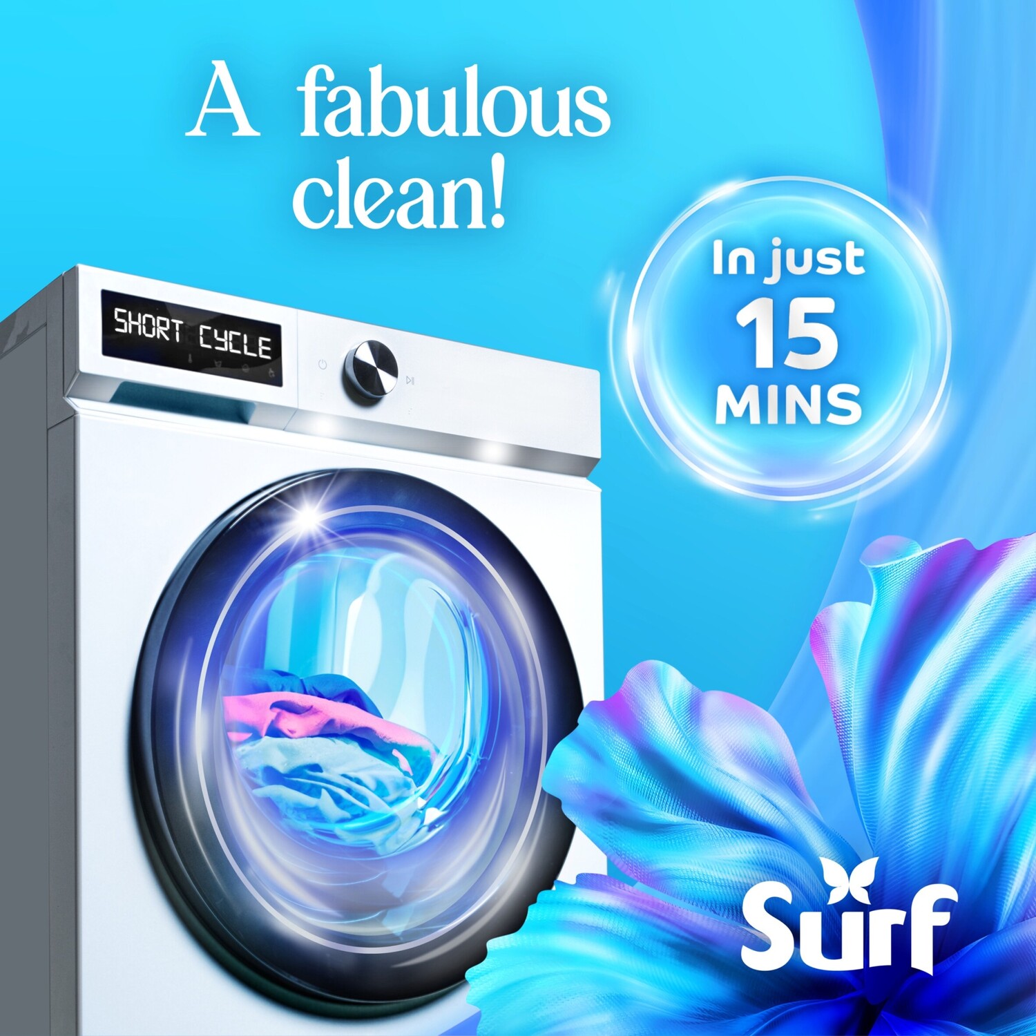Surf Magnifi-Scent Wash Laundry Detergent Aqua Bliss Image 6