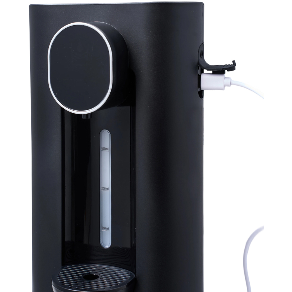Living and Home Black Rechargeable Wall-Mounted Automatic Mouthwash Dispenser with 2 Cups 540ml Image 3