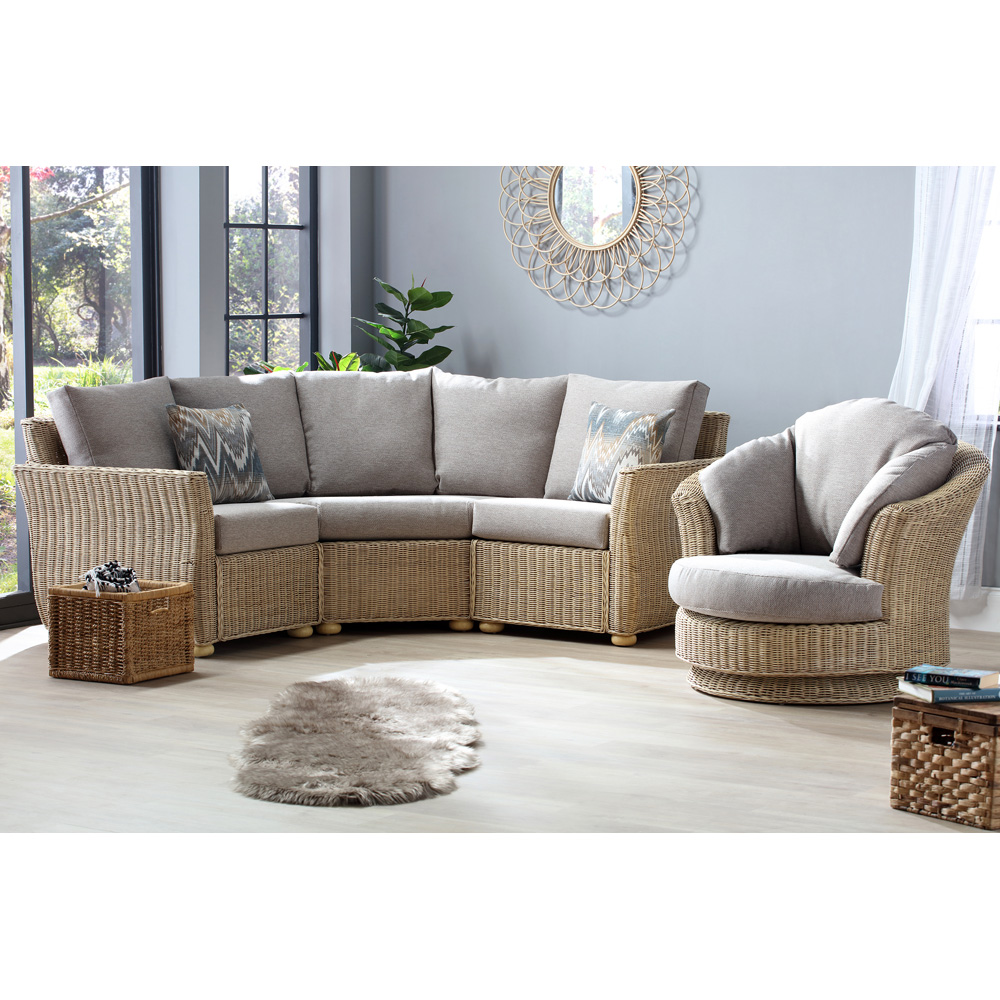 Rattan corner sofa wilko hotsell