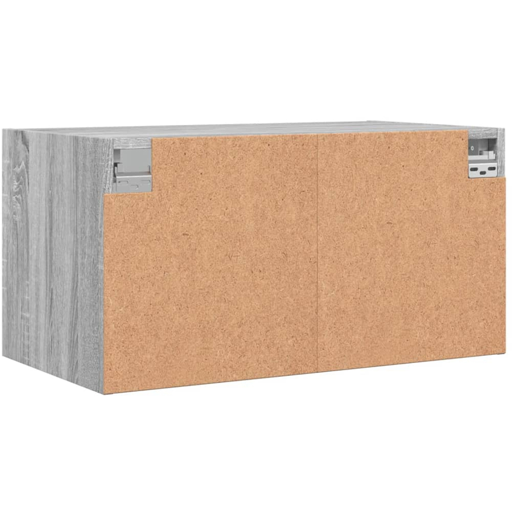 vidaXL 2 Door Grey Sonoma Wall Cabinet Image 8