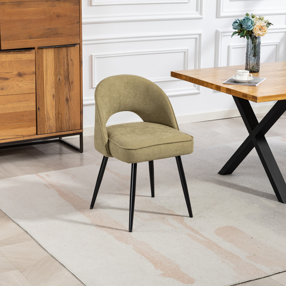 Artemis Home Ashley Set of 2 Pistachio Dining Chairs Image 7