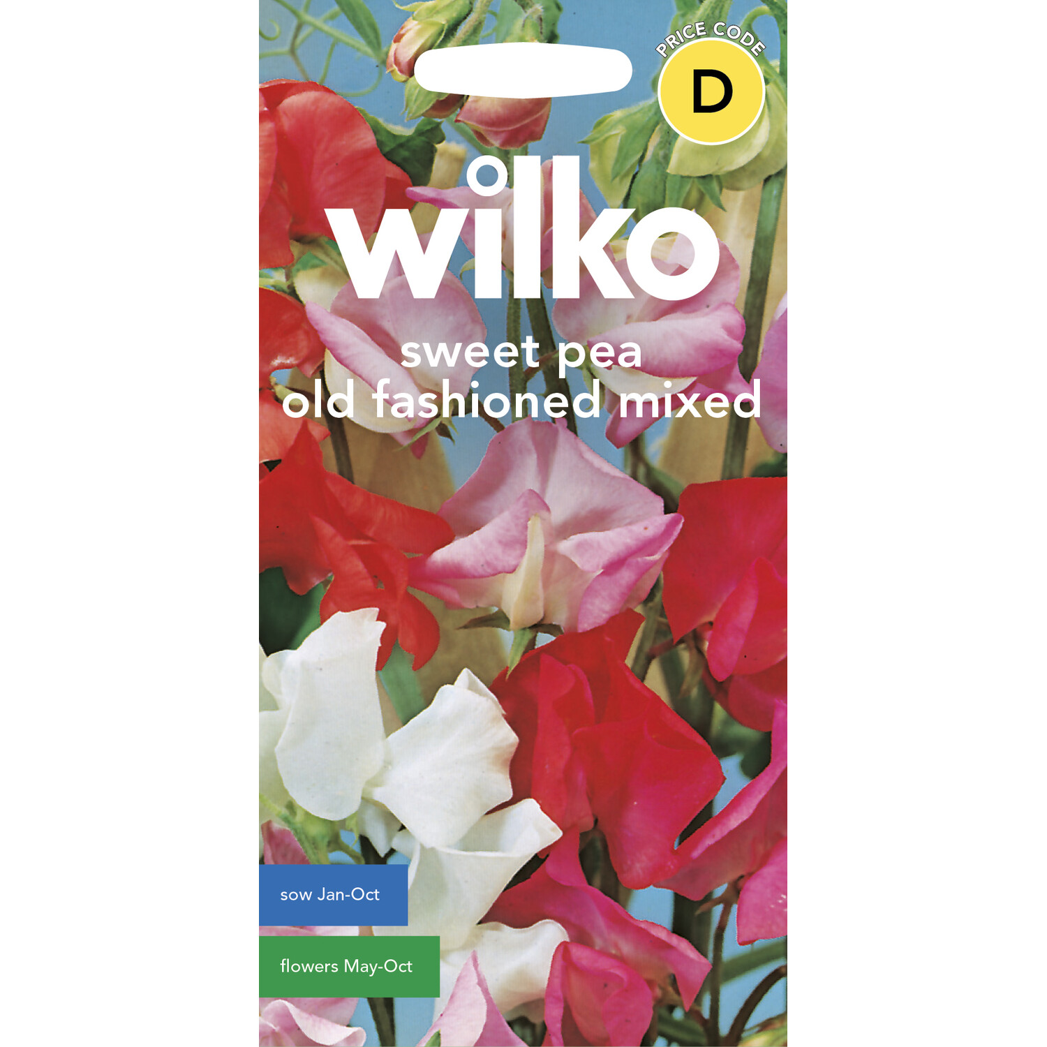 Sweet Pea Old Fashioned Mixed Seeds Image 1