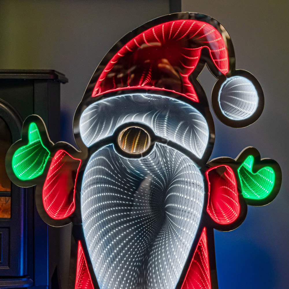 Samuel Alexander Infinity Christmas Santa on Metal Base 60cm Image 6