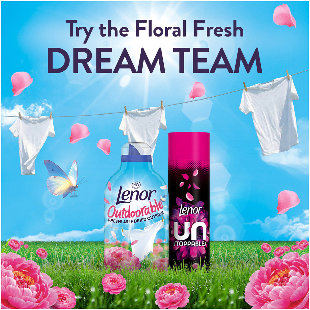 Lenor Outdoorable Concentrated Fabric Conditioner Floral Fresh Image 5