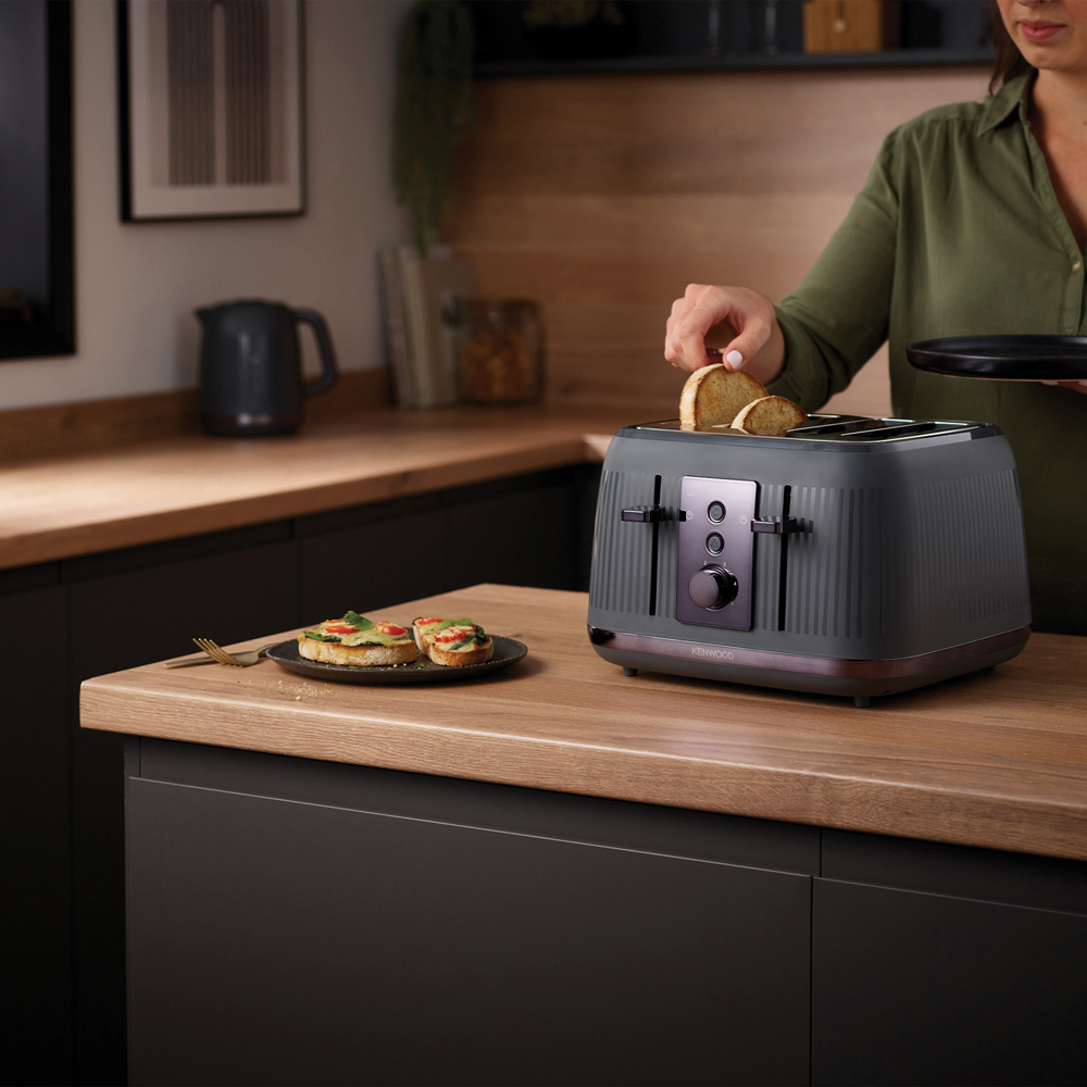 Kenwood Dusk KW0301 Grey 4 Slice Toaster Image 5
