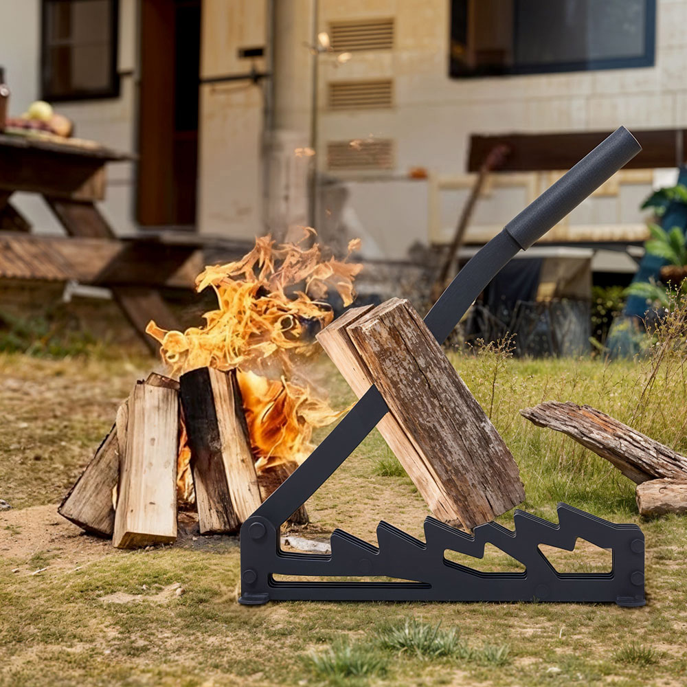 Living and Home All in One Wall Mounted Lever Firewood Splitter Image 7