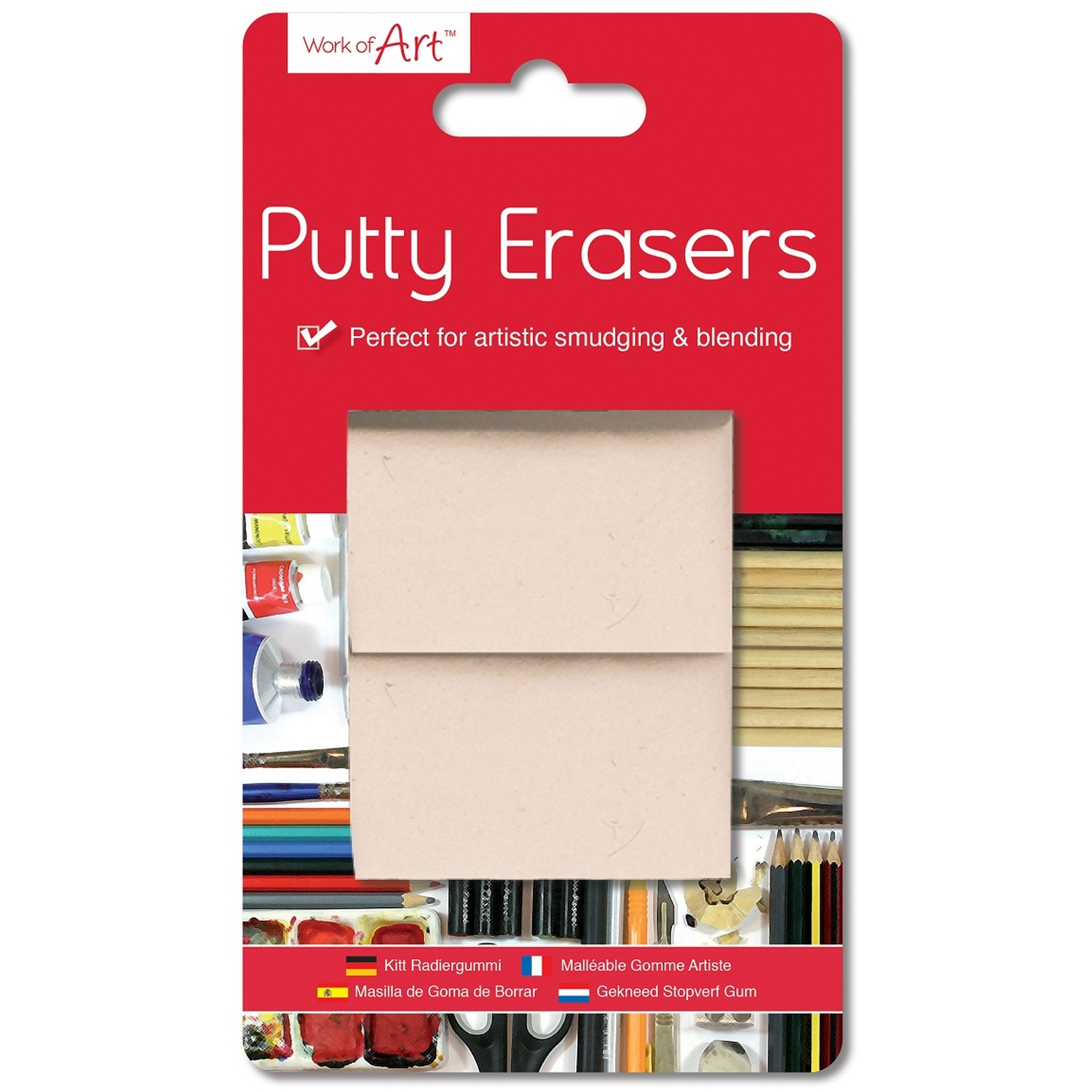 Pack of 2 Putty Erasers Image