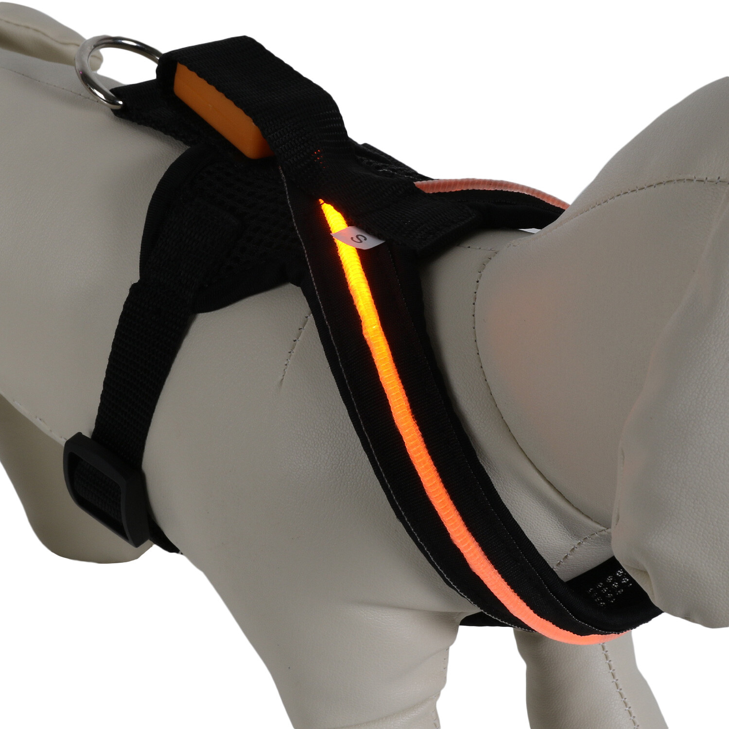 LED Dog Harness 32 46cm Chest Wilko