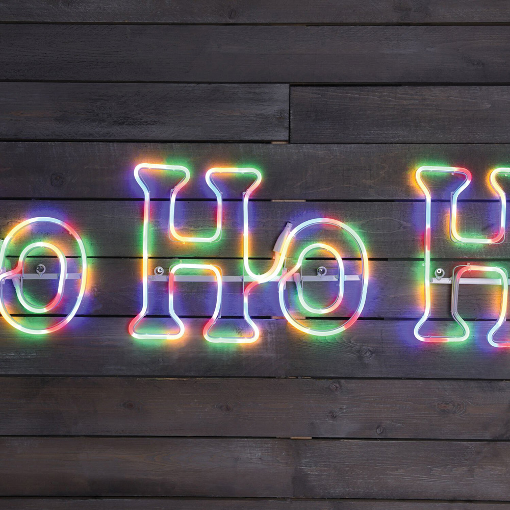 Ho Ho Ho Neon Rope Light Image 3
