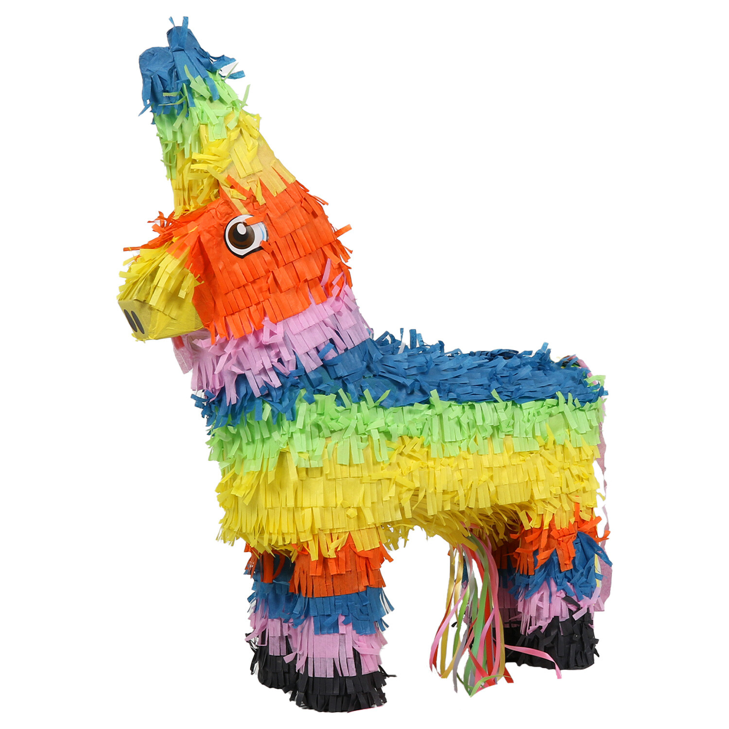 Multi Coloured Donkey Pinata Image