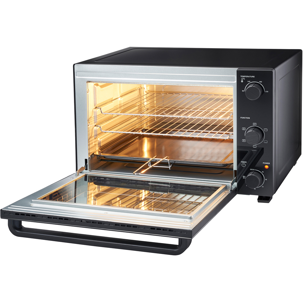 Cooks Professional K415 Black 48L Electric Mini Oven Wilko