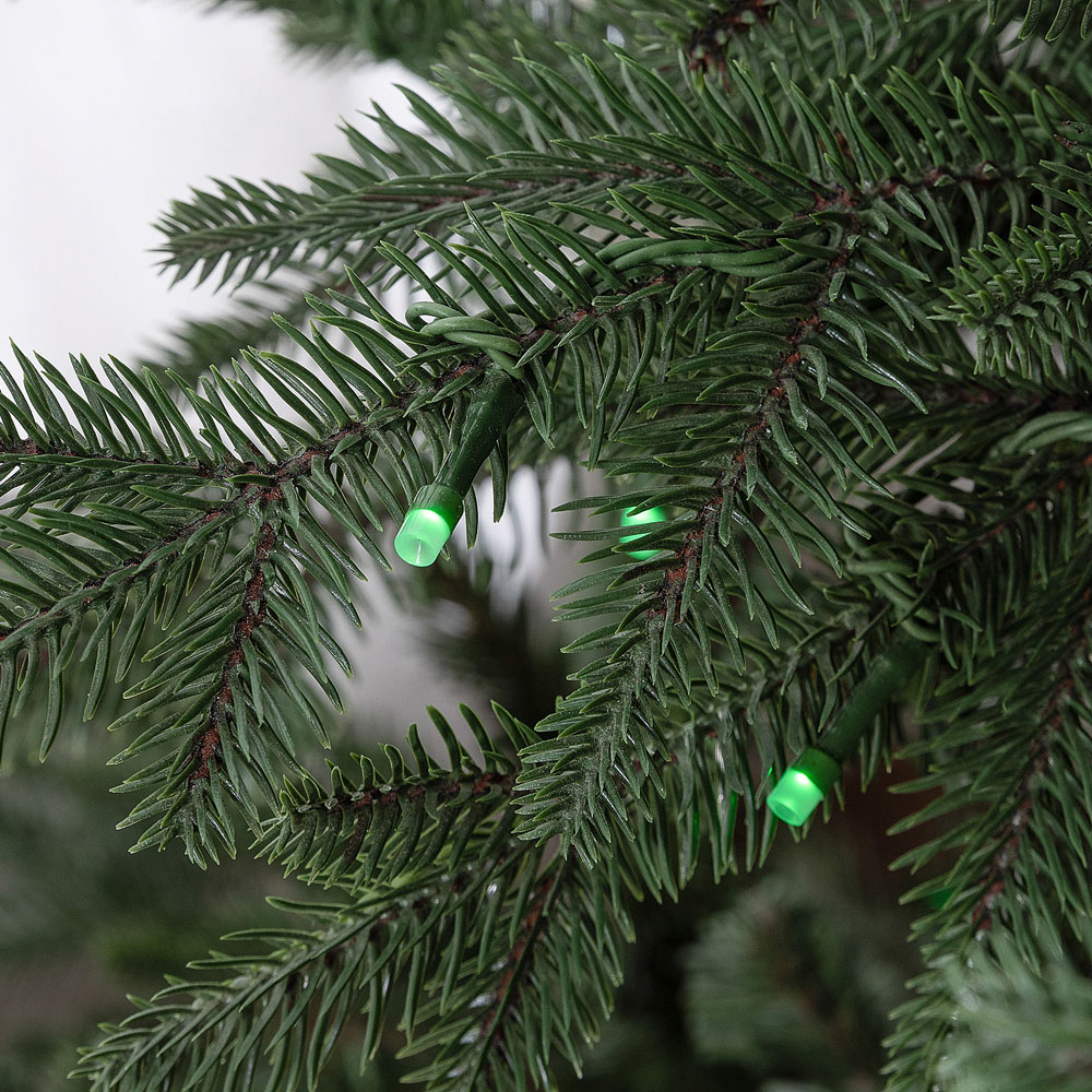 Everglow Pre-Lit Green Artificial Christmas Tree with Remote 6ft Image 3