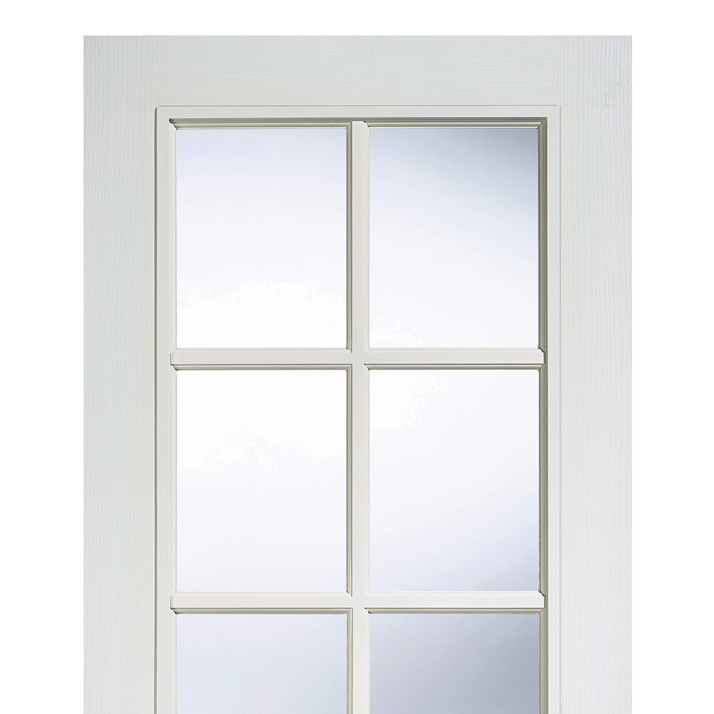 LPD Doors SA White 10L Glazed Internal Door 1981 x 762mm Image 2