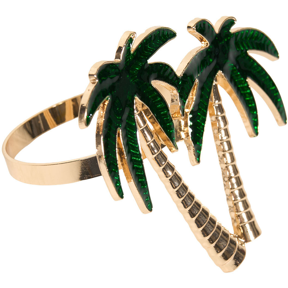 Pack of 2 Palm Tree Napkin Rings Image 3