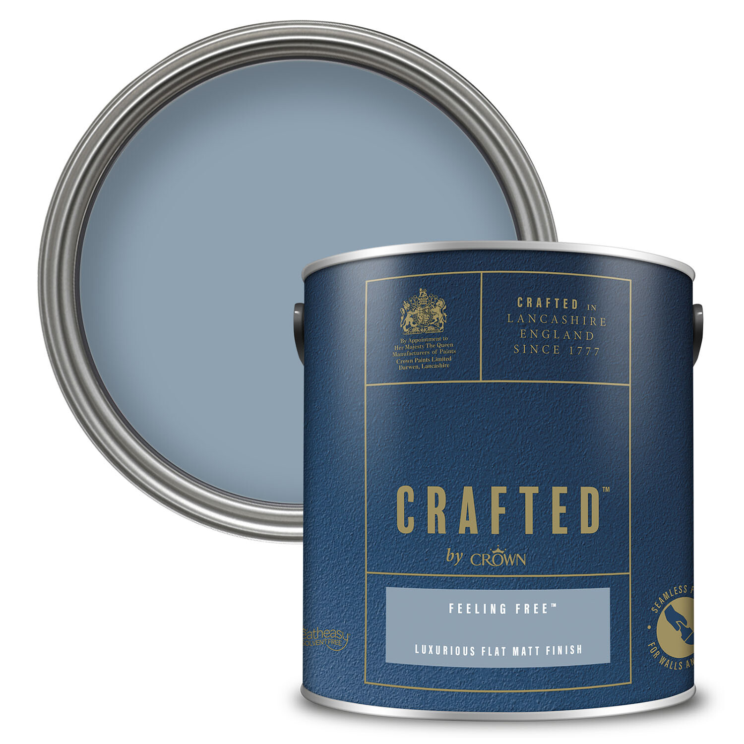 Crafted Flat Matt Paint 2.5L - Feeling Free Image 1