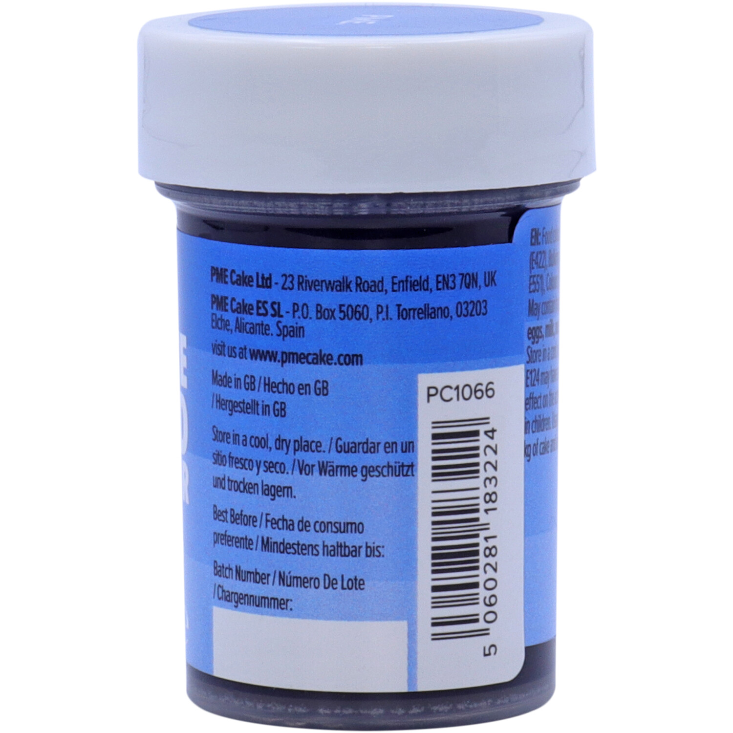 PME Cake Paste Food Colour Ocean Blue Image 2