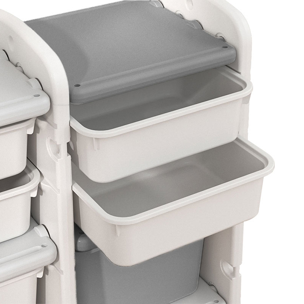 H&O Direct 6 Compartment Kids Storage Cabinet Image 3