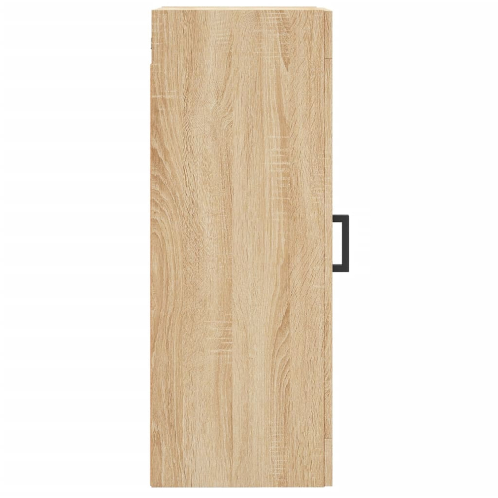 vidaXL Single Door Brown Wall Mounted Cabinet Image 6