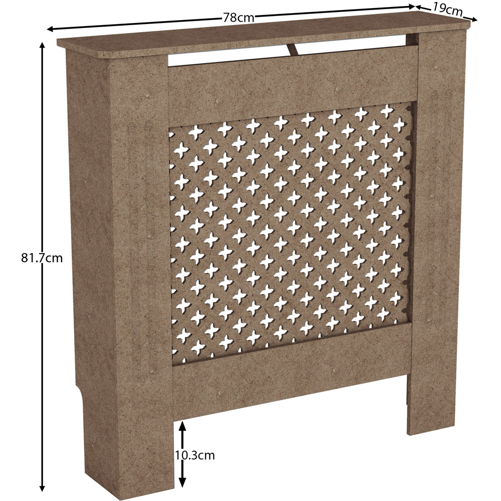 VIDA DESIGNS Oxford Unfinished Radiator Cover Small Image 6