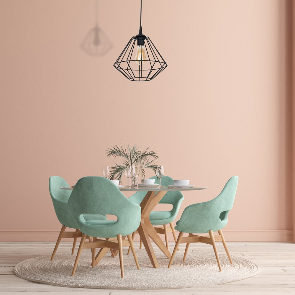 Milagro Colin Black Pendant Lamp 230V Image 5