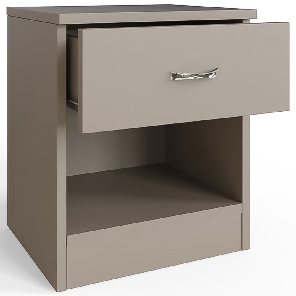 FWStyle Promo Putty 3 Piece Modern Bedroom Furniture Set Image 4
