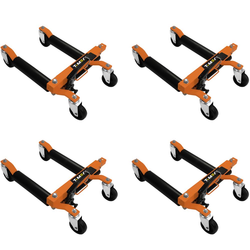 MonsterShop Hydraulic Positioning Skate Set of 4 Image 1