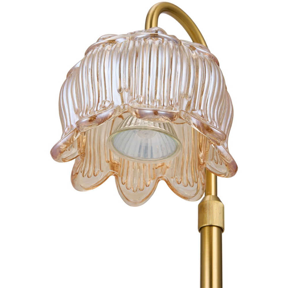 Living and Home Wood Base Candle Warmer Lamp with Timer and Dimming Image 5