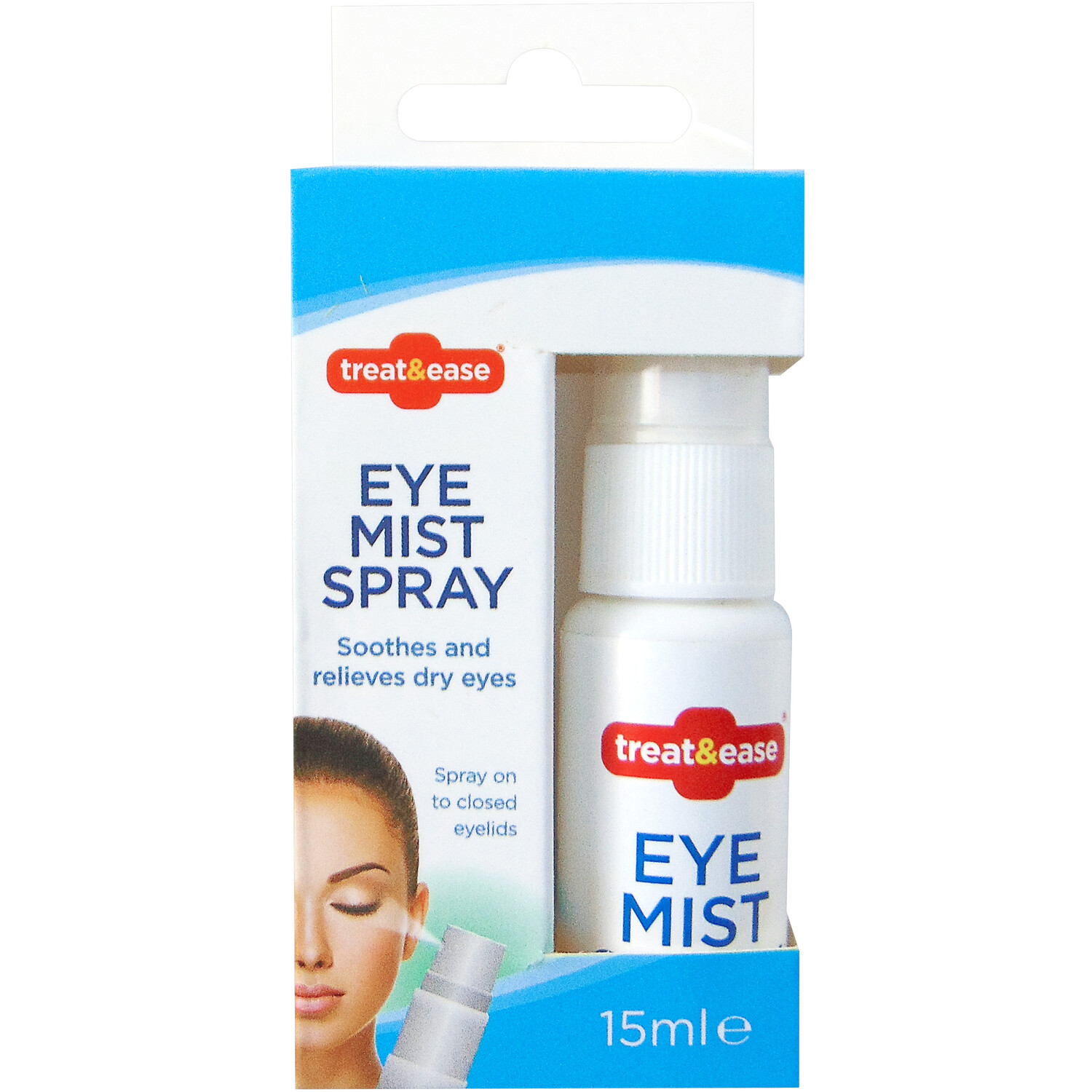 Treat & Ease Eye Mist Spray 15ml Image
