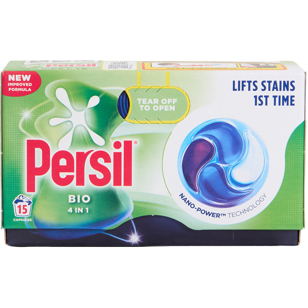 Persil Bio 4 in 1 Washing Capsules Image 2