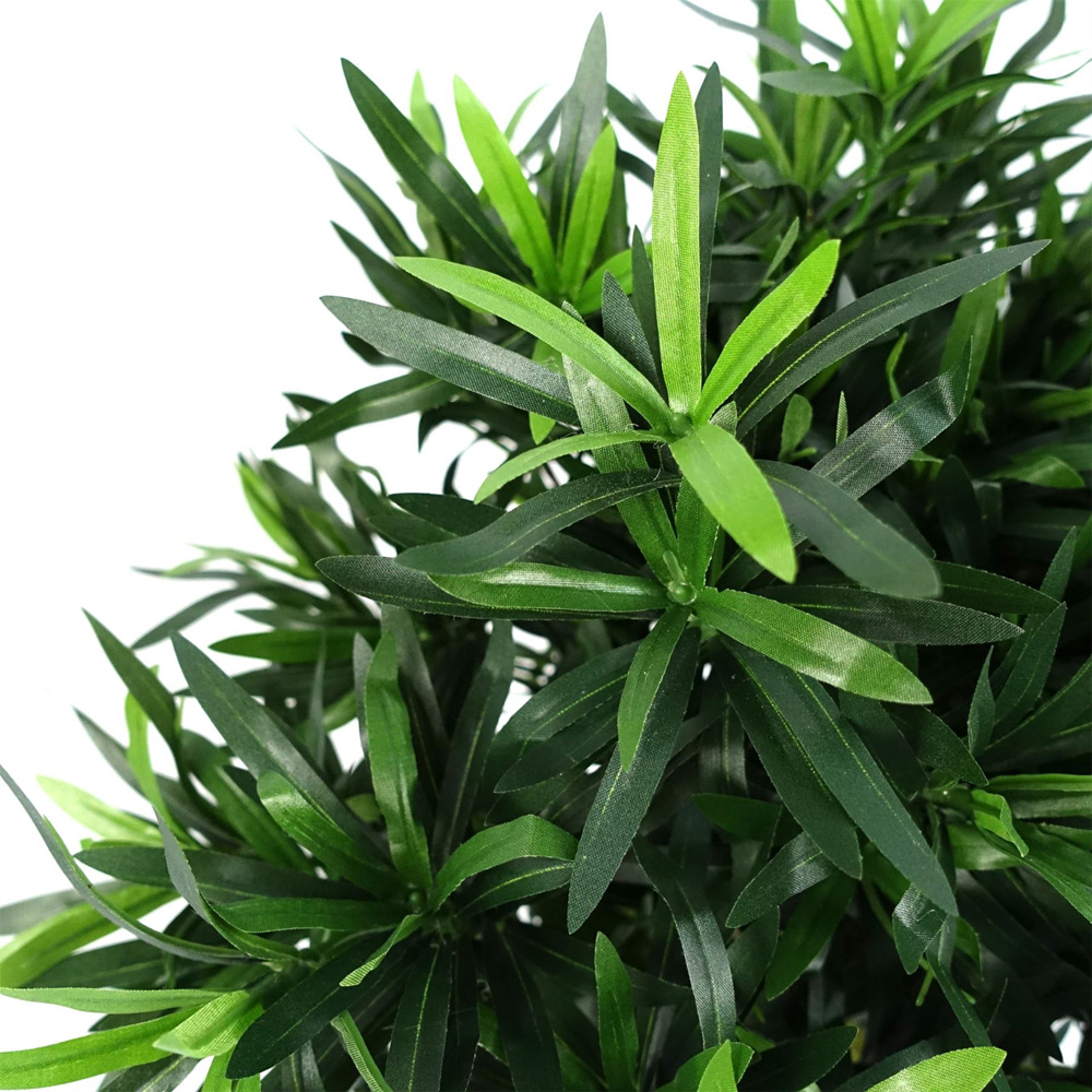 Botanik Podocarpus Bush Artificial Plant in Pot 40cm Image 4
