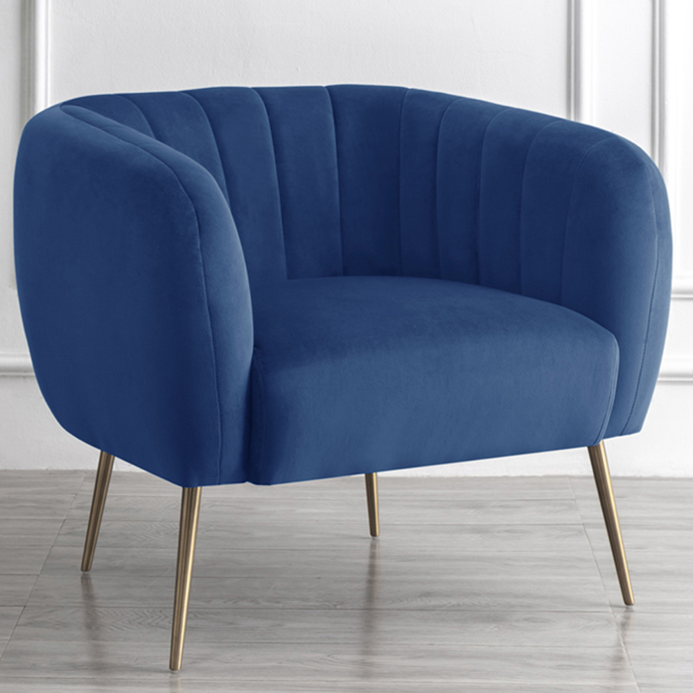 Artemis Home Matilda Blue Accent Chair Image 1
