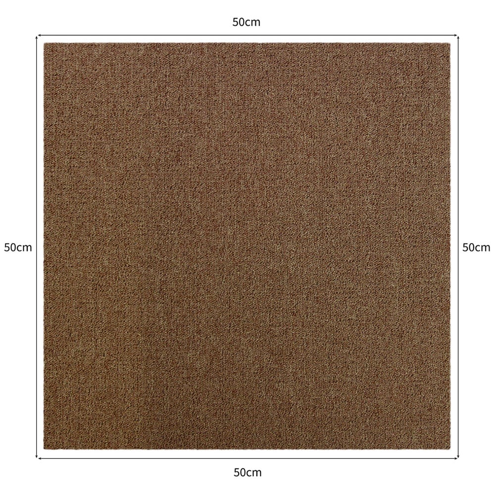 MonsterShop Beige Carpet Floor Tile 20 Pack Image 6