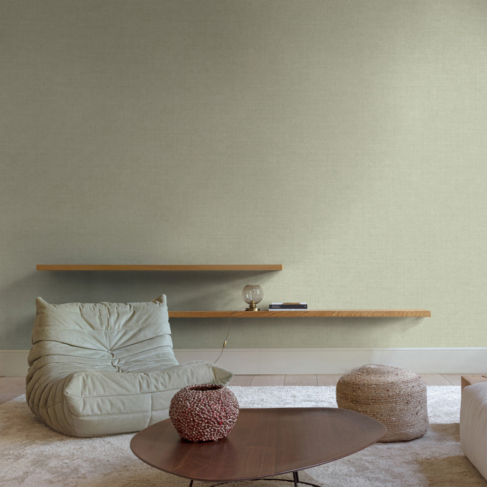 Grandeco Solena Light Green Wallpaper Image 2