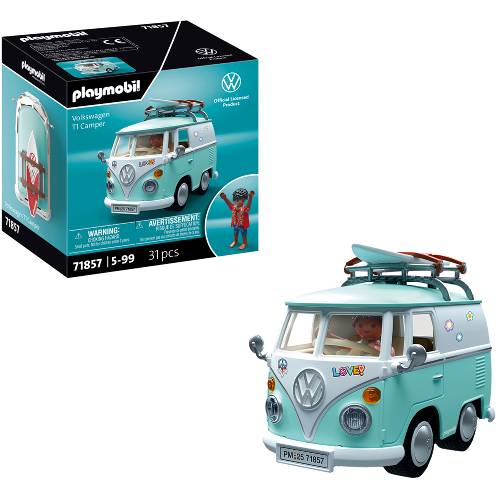 Playmobil x Volkswagen T1 Camper Playset Image 4