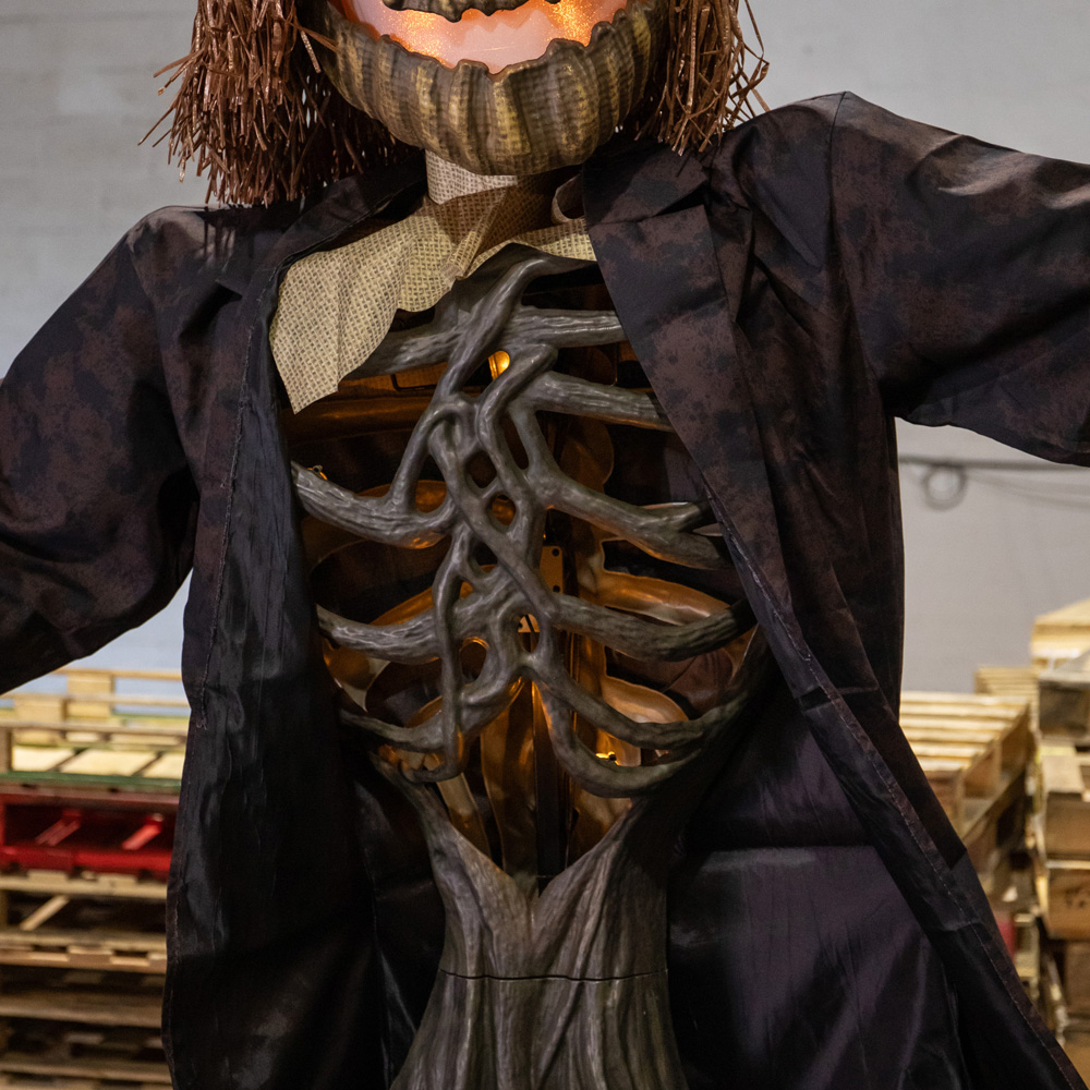 Home Accents Giant Animated Worricrow Scarecrow Halloween Decoration 15ft Image 4