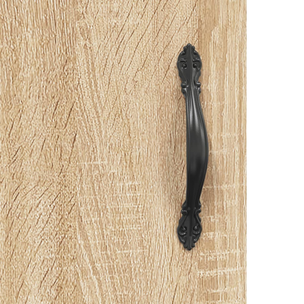 vidaXL 2 Door Sonoma Oak Wall Mounted Cabinet 2 Pack Image 9